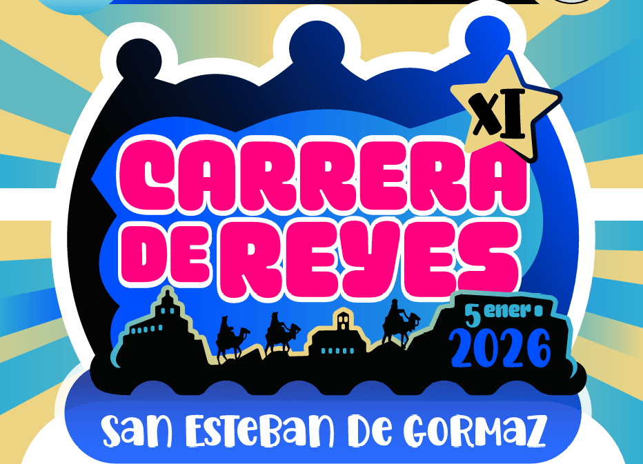Cartel carrera de reyes 2026 san esteban de gormaz